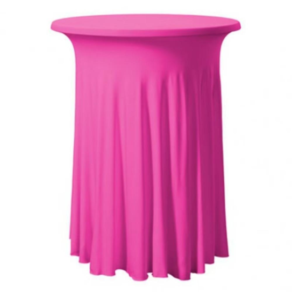 Solid Color Conference Table Skirt Elastic Bar Table Cover Practical Bar Counter Cover Hotel