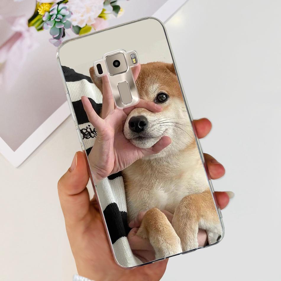 Для Asus Zenfone 3 ZE520KL ZA520KL Милый Чехол-Телефон с Мультяшной Пандой Для Asus Z017D Z017DA Z017DB Z017DC 5.2" Мягкий Силиконовый TPU Чехол