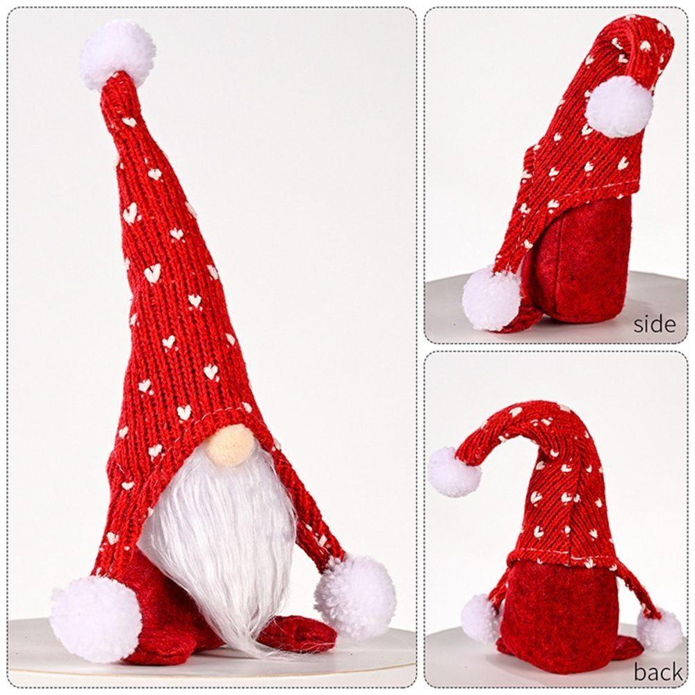 Xmas Christmas Pendant For Home Christmas Decoration Faceless Doll Tabletop Figurines Gnome Doll