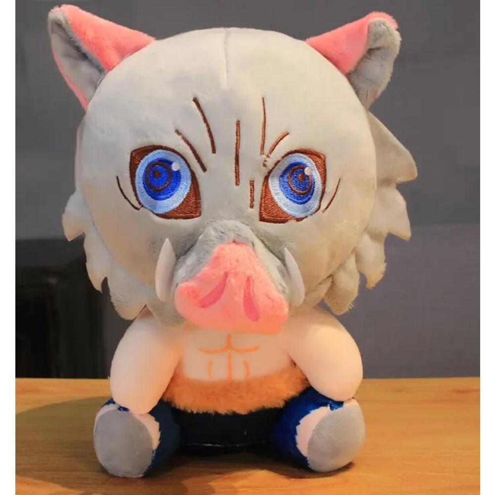 20cm Hot Japan Demon Slayer Plush Dolls Lovely Anime Kimetsu No Yaiba Kamado Tanjirou Nezuko Zenitsu Kyoujurou Toys Kids Gifts