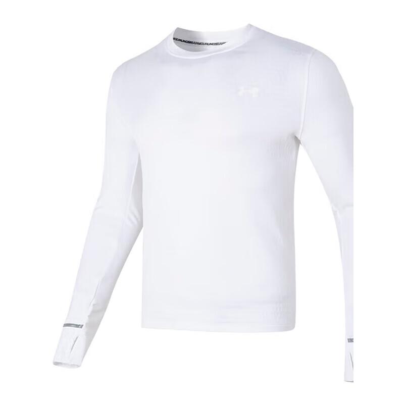 Under Armour Мужская футболка с длинным рукавом и круглым вырезом