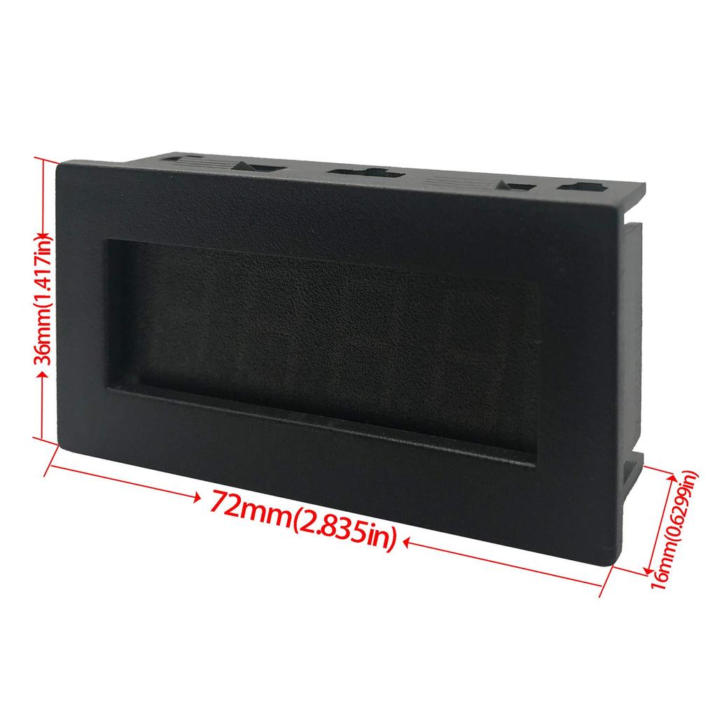 DIGITEN 4 Digital LED Tachometer RPM Speedometer + Hall Proximity Switch Sensor NPN Blue