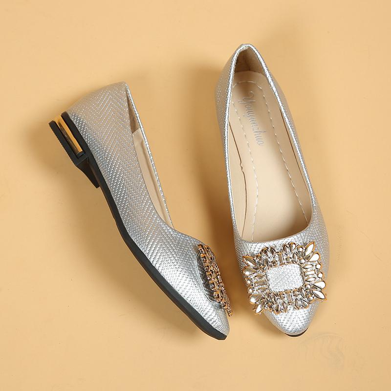 Модные новые нескользящие популярные женские туфли для ходьбы весна/осень с острым носком и мелким вырезом, сексуальные, удобные, повседневные рабочие туфли