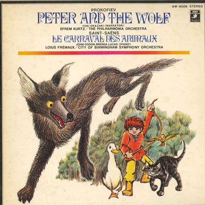 LP-пластинка ЭФРЕМ КУРЦ(УСЛОВИЕ.)/ФИЛАРМОНИЧЕСКИЙ ОРКЕСТР - Прокофьев/Петя и Волк/Святой - AW8509 TOSHIBAEMI Япония Классика Б/У