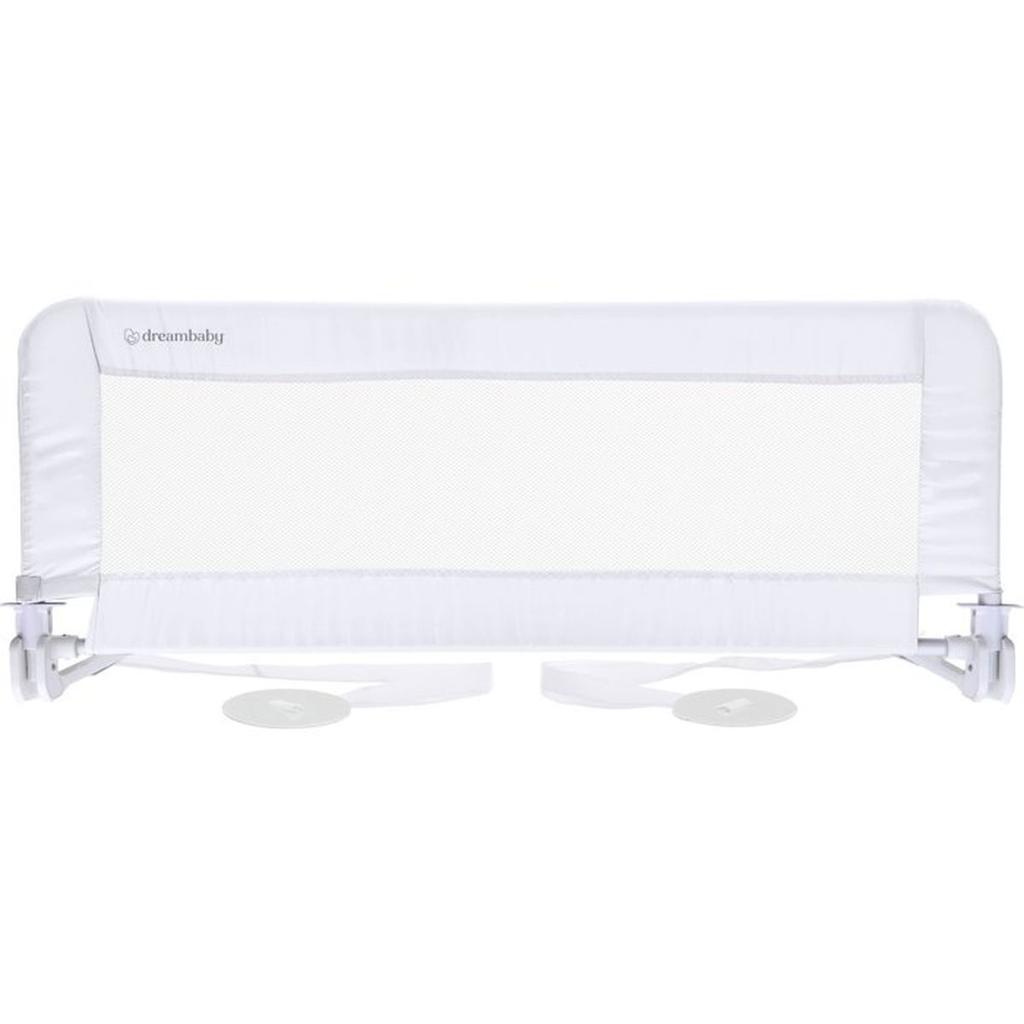 DREAMBABY Barriere de lit Extra large PHoeNIX - Pliable et portable - L 110 x L 45,5 cm - Blanche