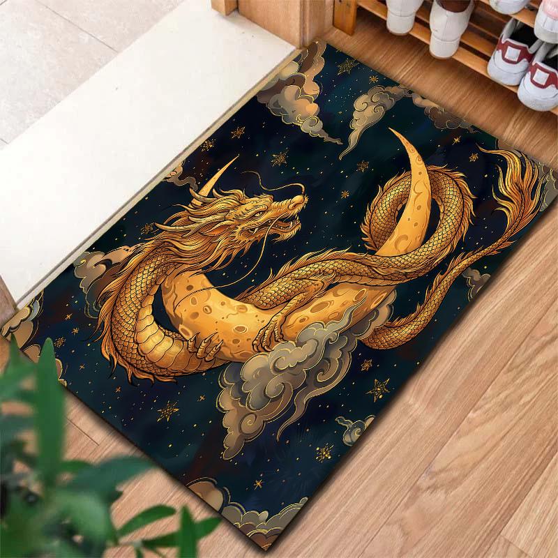 Moon animal cloud Pattern Square Carpet,Area Rug,Carpet Rug for Living Room Bedroom Sofa Playroom Decor,Non-slip Floor Mat,Holiday Birthday Gifts