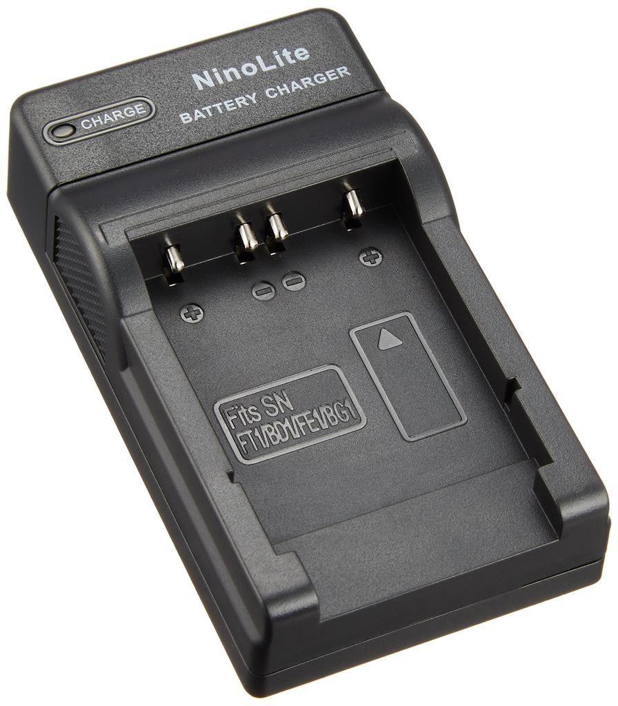 NinoLite USB Type Charger Sony Sony Compatible Camera Charger NP-BG1 NP-FG1