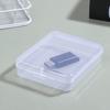 Transparent Ins Photocard Holder Plastic Storage Box Flip Storage Box Classification Small Card Organizer Storage Case