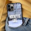 Хоккей на льду - это жизнь Мягкий чехол для телефона для iPhone 17 Air 16e Pro max 15 Pro 13 14 Plus 11 12 MagSafe Магнитный Coque