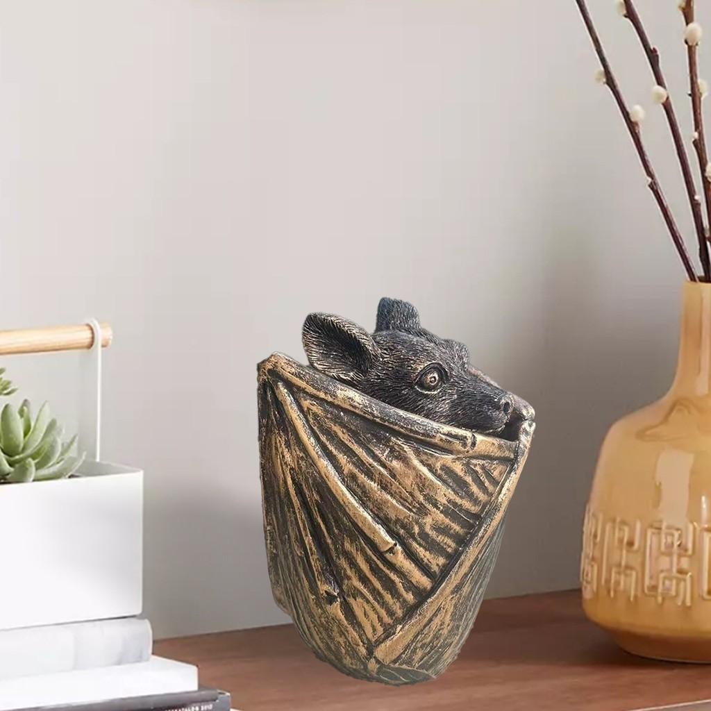 Готическая шкатулка для украшений в виде летучей мыши из смолы, подарок на Хэллоуин, органайзер для хранения украшений