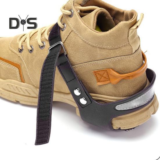 Кошки для льда и снега, шипы для сцепления, противоскользящие, 5-точечные, для ходьбы, бега, походов, зимних видов спорта на открытом воздухе