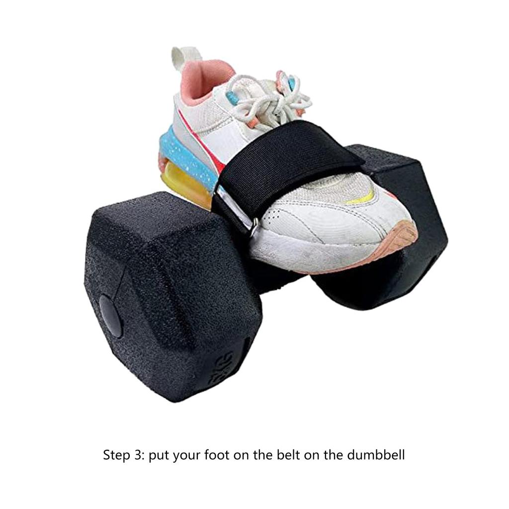 2 Pcs Adjustable Foot Weight Ankle Straps Weight Lifting Foot Bands Working Out Dumbbell Attachment for Home & Gym