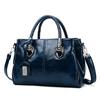 Кожаное масло Европейский вощеный винтажный женский handbag Большая вместимость Много отделений Новая мода Сумка на плечо и через плечо