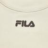 Fila Оригинальная Модная Простая Классическая Ретро Спортивная Повседневная Универсальная Удобная Футболка с Круглым Вырезом и Длинным Рукавом Приталенного Кроя Женские топы Хаки F11W619214FBG