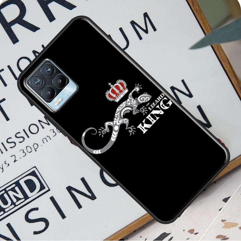 Чехол с изображением ящериц и гекконов для Realme 8i 8 Pro GT Neo 2 Master C15 C21, чехол для OnePlus 8T 9R Nord2 9 Pro