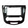 Nissan Qashqai 2016-2018 10.1” Рамка для модификации экрана глянцевого черного цвета и кронштейн для AV-панели.