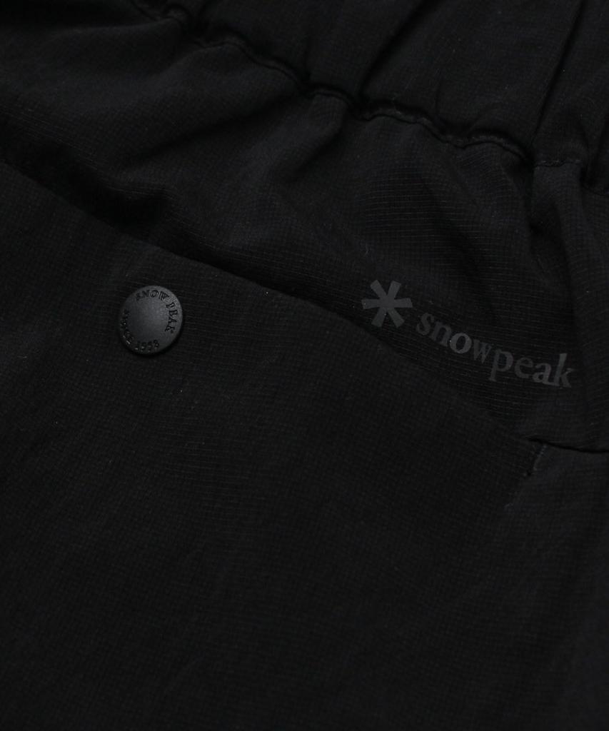 Дышащие быстросохнущие брюки Snow Peak и размер L PA-25SU016, мужские женские, черные,