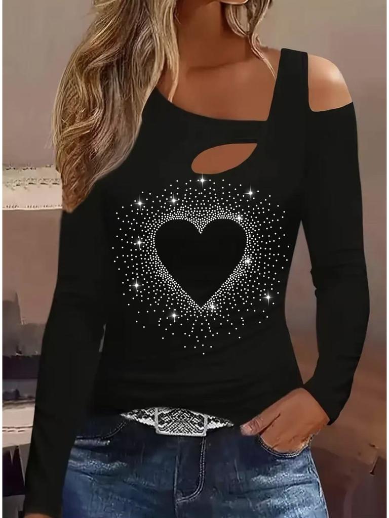 Women's New Casual Long Sleeve Top T Shirt Blouse Female