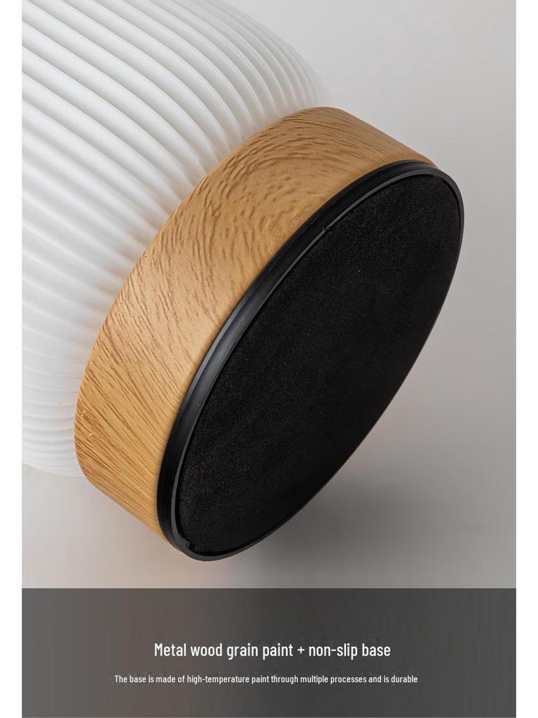 Ночной светильник с сенсорным управлением Wood Grain Remote - RGB-лампа на прикроватной тумбочке с красочной атмосферой