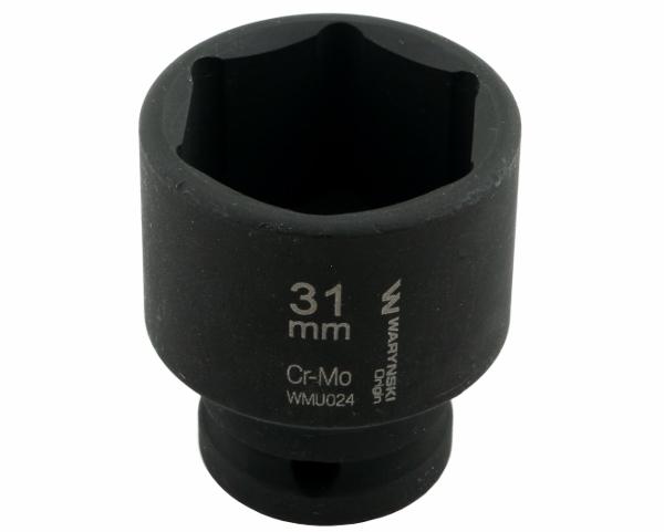 Nasadka Udarowa Sześciokątna 1/2". 31 Mm. Crmo. Din 3129. Waryński
