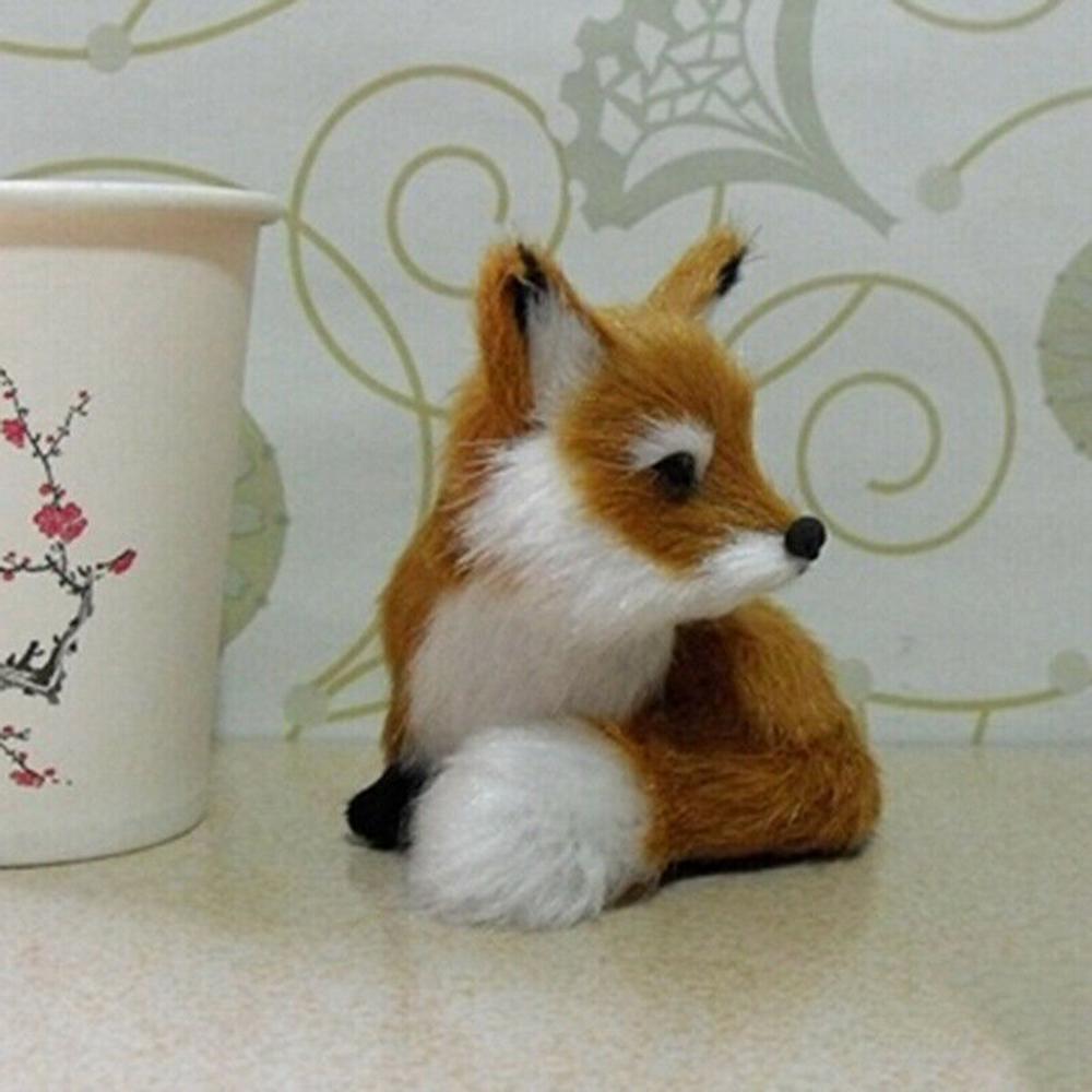 Игрушка Лисичка из искусственного меха