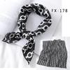 50 * 50cm Spring And Autumn Silk Scarves Versatile Decoration Professional Small Square Scarves Neck Protection Binding Bag