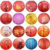 Handheld Chinese Lantern Events Retro Paper Lantern New Year Spring Festival Lantern  Dance Props