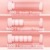 1 комплект устройства для дыхательных упражнений, тренажер для мышц живота, устройство для тренировки глубокого дыхания, гантель, мужчины, женщины, взрослые, устройство для тренировки объема легких