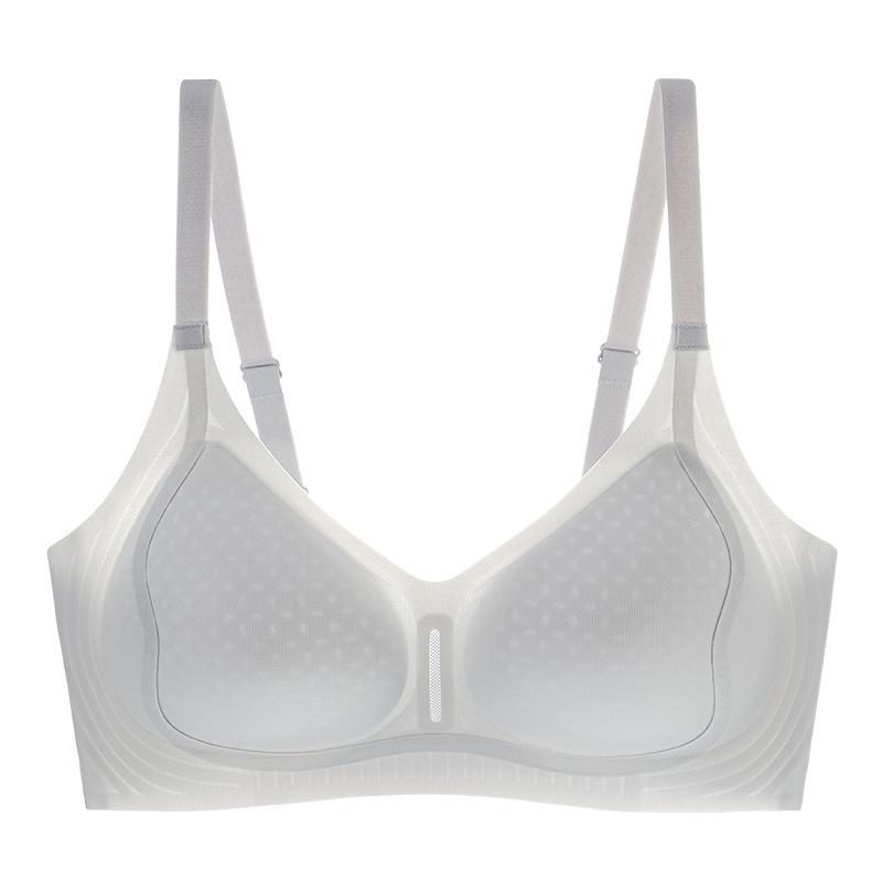 Бесшовное нижнее белье, женское, для маленькой груди, собирает, мягкая поддержка, приподнимает и закрывает боковую грудь, чашка с отверстиями против провисания, накладка на бюстгальтер.