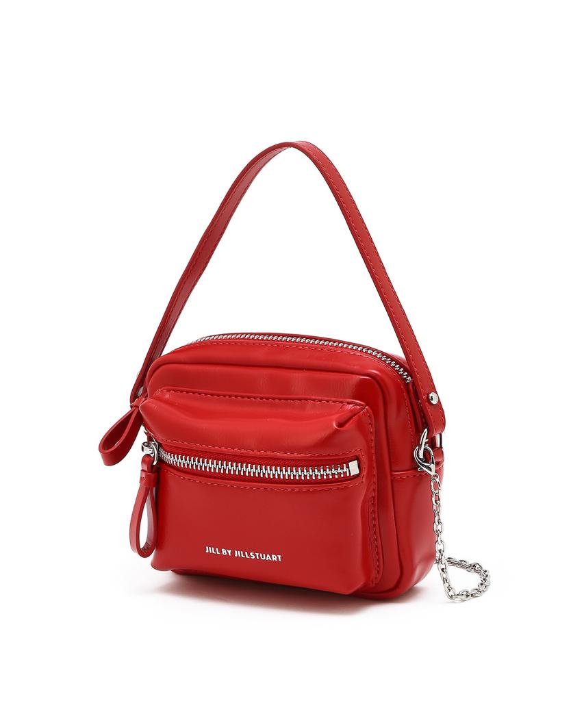 Jill By Jillstuart [Letti] Мини-сумка через плечо из эко-кожи на цепочке - 3 цвета
