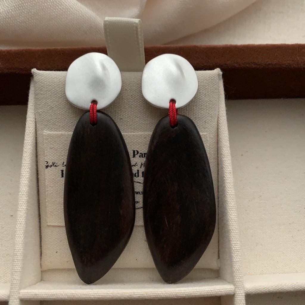 Натуральная релаксация Этнический стиль Легкие серьги-ракушки Серьги Легкая роскошь Ретро Мода Высокий уровень Офисные Персонализированные серьги