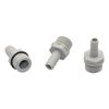 1/2" BSP Male Thread to 8mm 10mm 12mm Straight Connectors Barbed Pagoda Type Connection Coupling Joint Plastic Pipe Fittings 1Pc