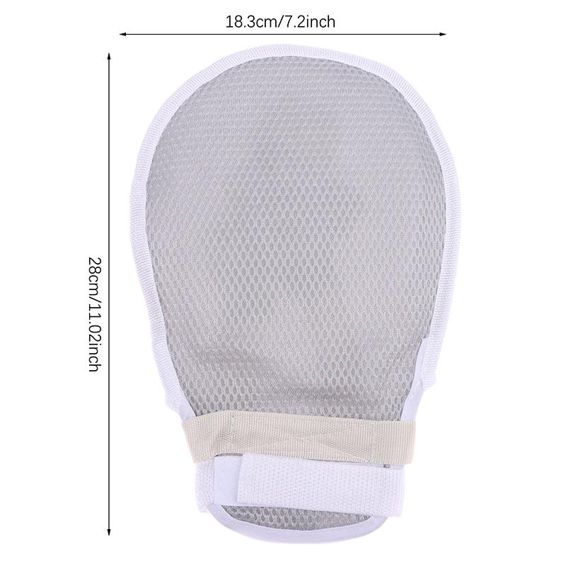 Рукавицы для ручного управления Деменция Антицарапающая фиксация запястья Перчатки для фиксации запястья Ремешок для пациентов Женщины Мужчины Пожилые люди Предотвращение травм