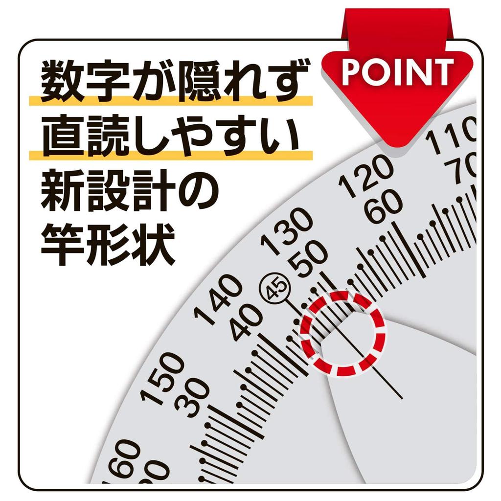 Niigata Seiki SK Сделано в Японии Транспортир Kaidan Scale No.19 Серебряный Отделка со шкалой PRT-19KD