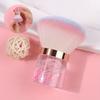 Кисть для ногтей с грибовидной головкой и розой Кисть для удаления пыли с ногтей Инструмент для чистки пудры для ногтей Кисти для макияжа Инструмент для маникюра