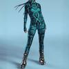 Halloween Adult Cosplay Jumpsuit With 3d Digital Print For Costume Party And Role Play