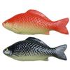 Simulated Fish Crucian Figurine Realistic Black White Artificial Model Fish Decoration Ornament Kids Animal Learning Toy Photo
