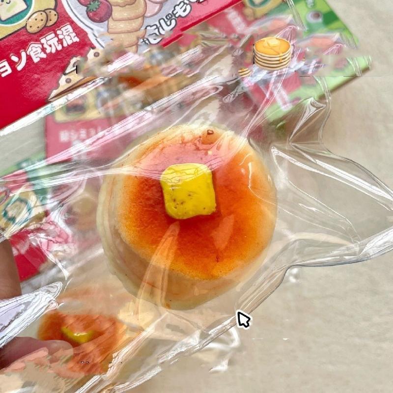 2024 милые имитационные маффины моти мягкие игрушки для снятия стресса на кончиках пальцев детские игрушки-непоседаtpr десертный хлеб мягкие лечебные подарки для девочек