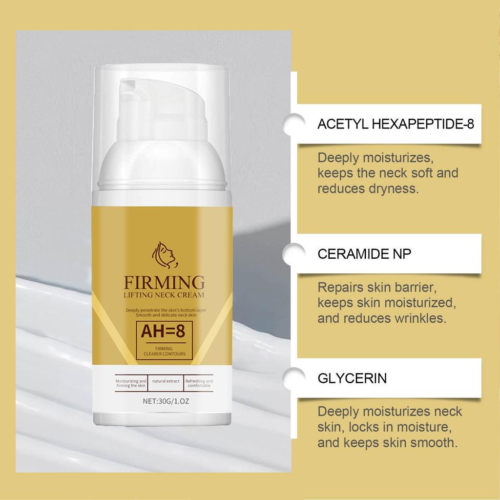 Упругий и укрепляющий крем для шеи, увлажняющий и омолаживающий кожу, успокаивающий морщины на шее, питательный крем для массажа кожи.