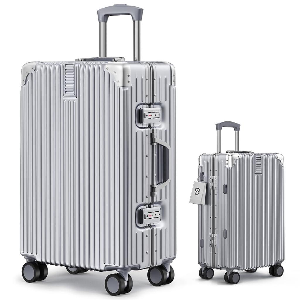 Carry Aluminum Frame Ultra 360 Degree TSA Business Travel [Seelove] Suitcase, Case, Type, Carry-on, Large, Light, Stylish, Rotation, Silent, Casters,