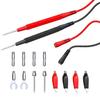 16PCS Multimeter Test Leads Kit Replacement Test Wire Set   Alligator Clips Banana Plugs Test Probes Banana Plugs for Multimeter