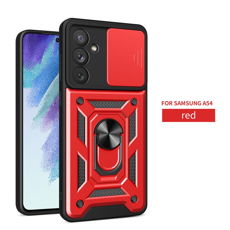 For Samsung Galaxy A14 A34 A54 Case Magnetic Car Holder Ring Shockproof Armor Phone Case For Samsung A14 A 34 54 14A Back Cover