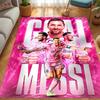 Goal Messi: Triumph Pink carpet Doormat printing Protective pad Art Bathroom mat