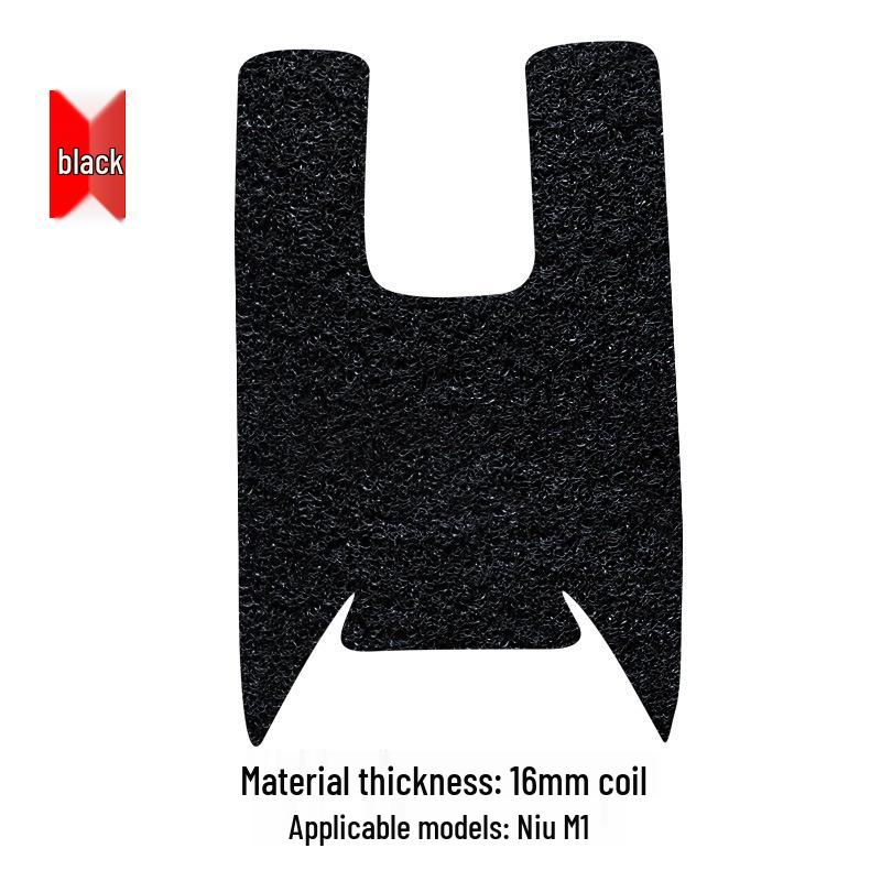 Водонепроницаемый, износостойкий шелковый коврик для ног в виде кольца для электромобиля Niu M1