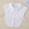 Fake Collar Women'S Lace Large Lace Collar Shirt Chiffon Sweet Style Versatile Sweater Collar B557