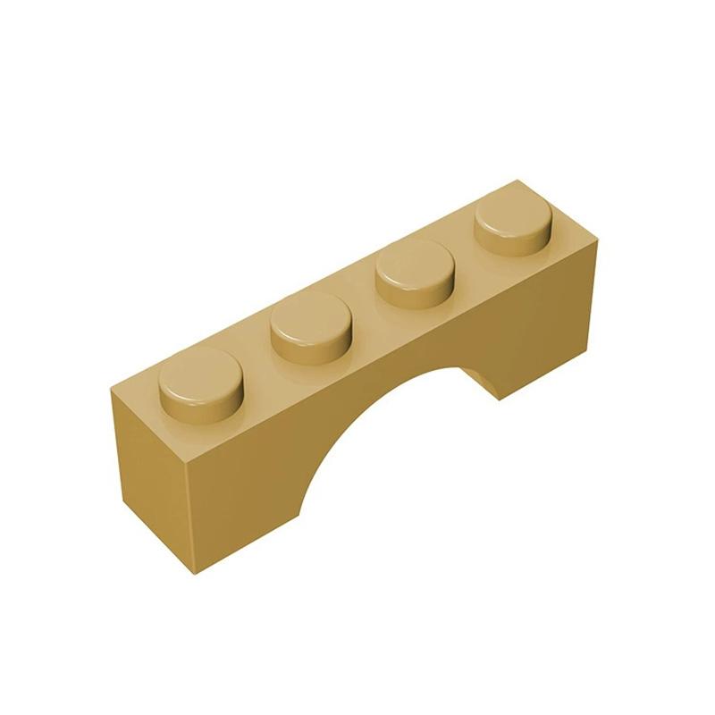 50 шт. MOC совместимые с 3659 строительные блоки 1x4 арочные кирпичи DIY креативное городское строительство детские игрушки