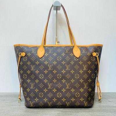 [Б/У] Neverfull MM 'Бежево-коричневый канвас Monogram' - Отличное состояние #LGHWNM