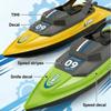 Dual Motor Remote Control Boat Waterproof Racing Boat Waterproof Toy Electric Speedboat  Lake
