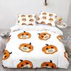 New 3D Print Halloween Boo Cartoon Bedding Set,Duvet Cover Bed Set Quilt Cover Pillowcase,King Queen Twin Size Boys Girls Adults
