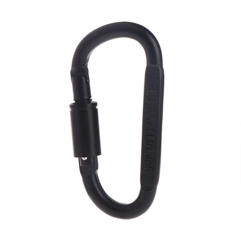 Durable Practical Camping Metal Climbing Aluminum Zinc Zinc Alloy Keyring Hook Carabiner Key Buckle